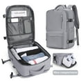 Airline Approved Travel Backpack with Laptop & Shoe Compartment