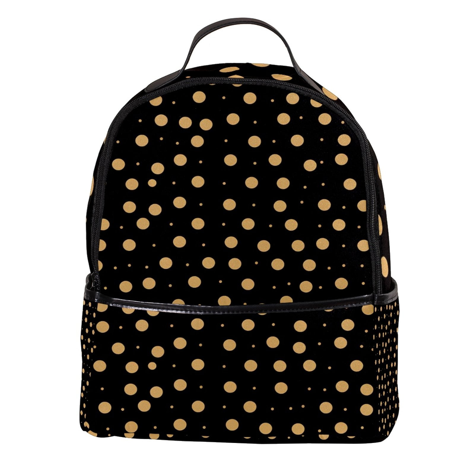 Travel Backpack for Men Black and Gold Backpack for Women Walmart