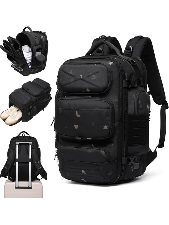 Travel Backpack for Men, Travel Backpack Carry on Flight Approved, Waterproof Expandable Extra Large Backpack