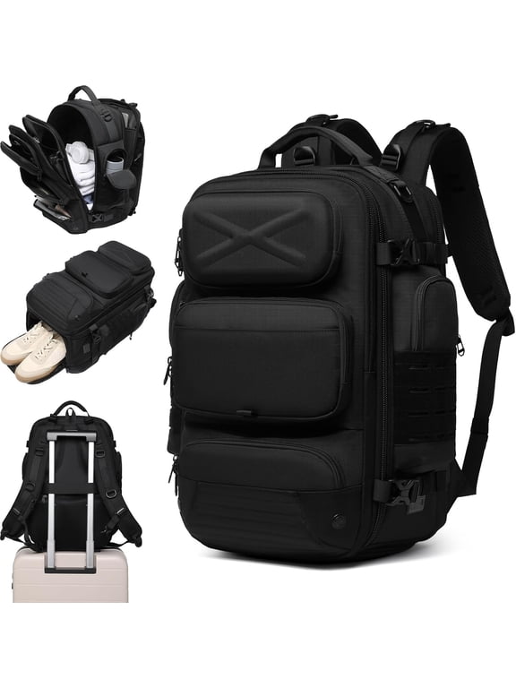 Travel Backpack for Men, Travel Backpack Carry on Flight Approved, Waterproof Expandable Extra Large Backpack