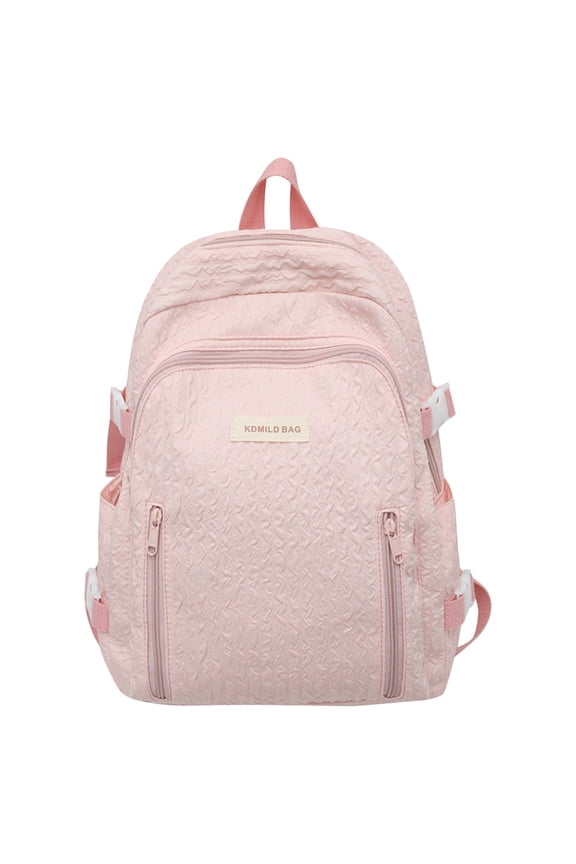Travel Backpack for Women and Men, Large Capacity Lightweight Daily Backpacks(Light Pink)
