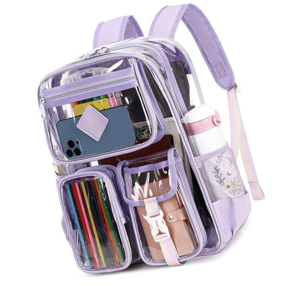 Travel Backpacks for Teens Large Capacity Backpacks School Bag Clear Visual Rucksack Casual Daypacks