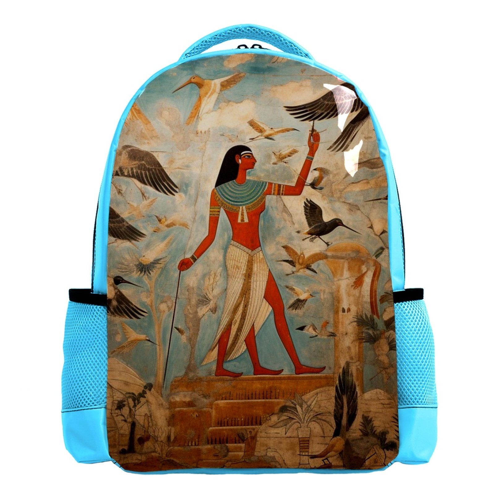 Travel Backpacks for Women,Ancient Egyptian Painting Indian Mens
