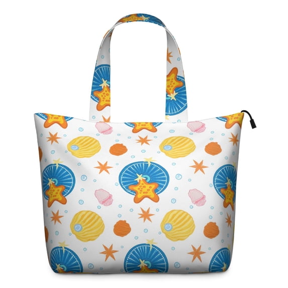 Travel Bag Large Women's Weekender and Overnight Bag for Travelers on Short Trips Starfish