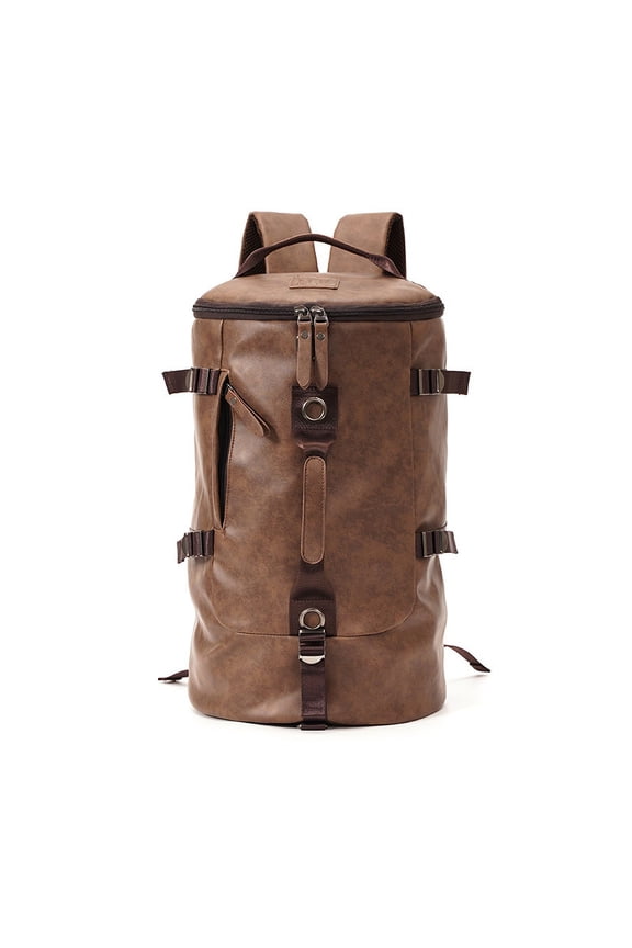 Travel Bag Male Korean Outdoor Travel Backpack Canvas Men's Luggage,Khaki