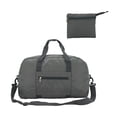 thumbnail image 1 of Travel Bag with Pocket for Women Men, Large Foldable Waterproof Weekender Gym Bag for Traveling Swimming Yoga Sports Activity, Carry On Overnight Tote for Travel Storage, 1 of 7