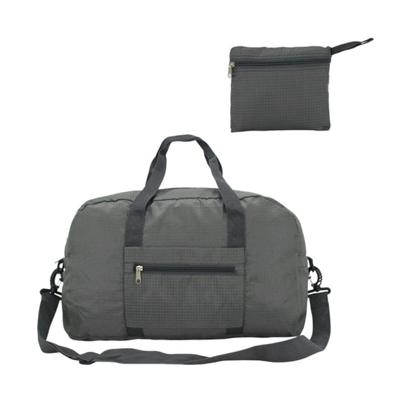 Travel Bag with Pocket for Women Men, Large Foldable Waterproof Weekender Gym Bag for Traveling Swimming Yoga Sports Activity, Carry On Overnight Tote for Travel Storage