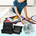 thumbnail image 1 of Travel Bag Set 6 Piece | Multifunctional Packing Organizers for Luggage | Lightweight Travel Storage Organizing Bags | Versatile Suitcase Divider System | Ideal for Vacation, Business Trip, Weekend, 1 of 4