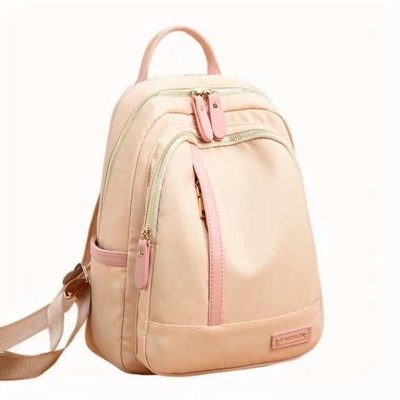 Travel Bag Stylish and Practical Backpack College Rucksack for Your Adventures (Beige)