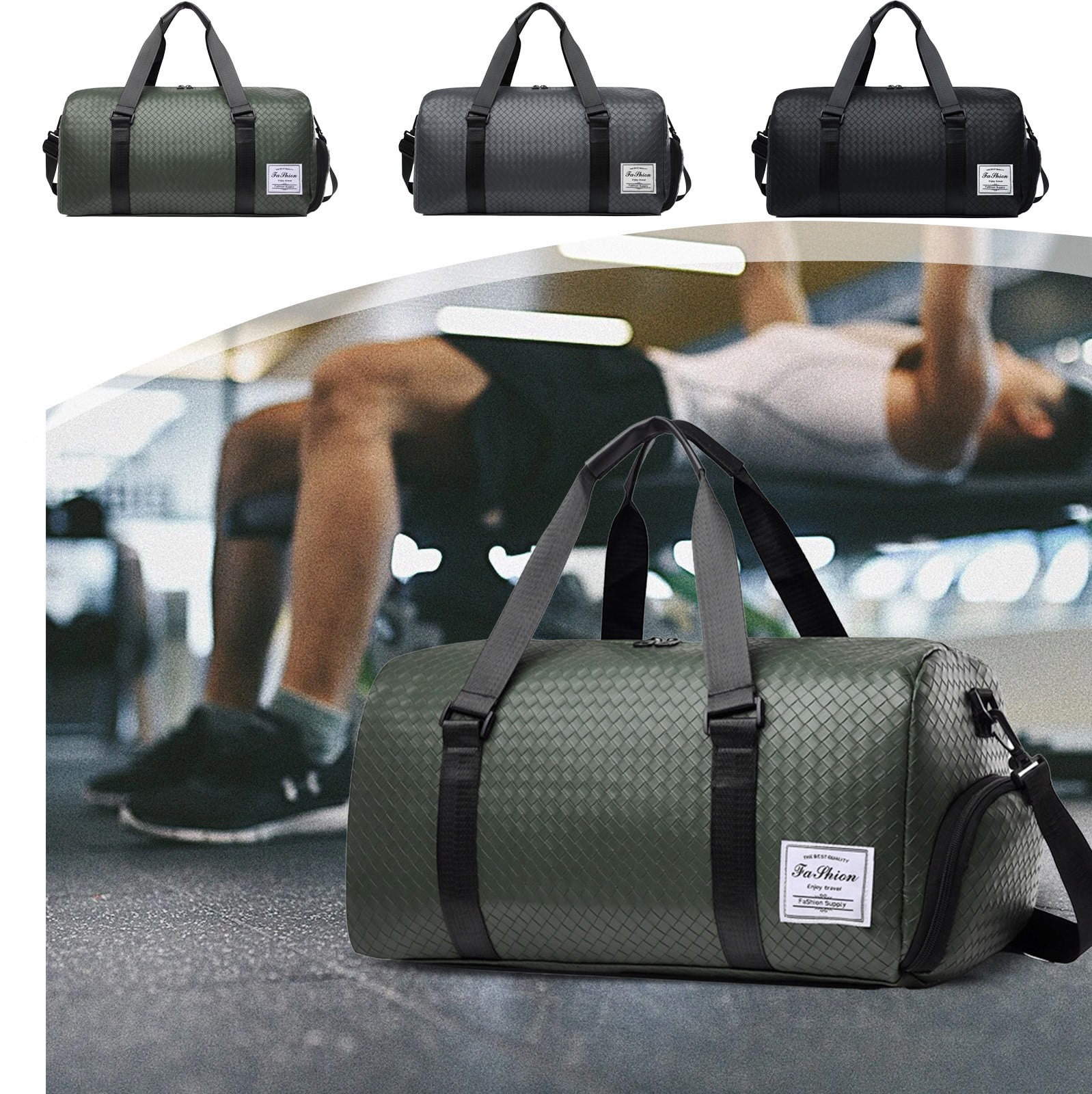 Sac De Sport Duffel Bag Menards - Avec Poche Zippée à L'avant, Neuf Sans étiquette