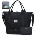 thumbnail image 1 of Travel Bag Weekender Bags for Women Overnight Duffel Bag with with Shoes Compartment and Wet Pocket, 1 of 7