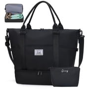 Travel Bag Weekender Bags for Women Overnight Duffel Bag with with Shoes Compartment and Wet Pocket