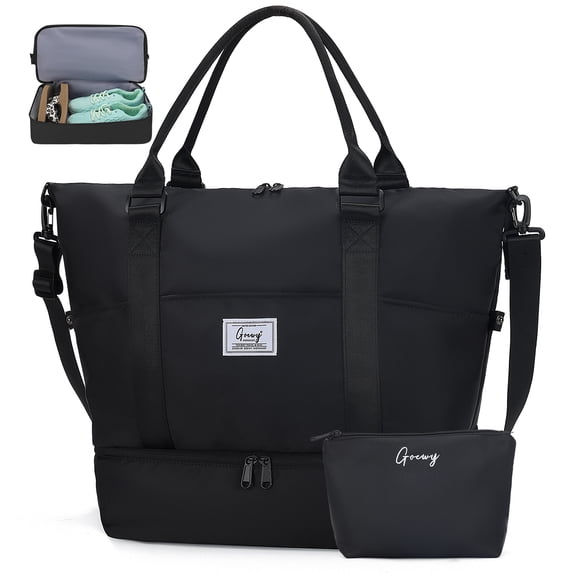 Travel Bag Weekender Bags for Women Overnight Duffel Bag with with Shoes Compartment and Wet Pocket