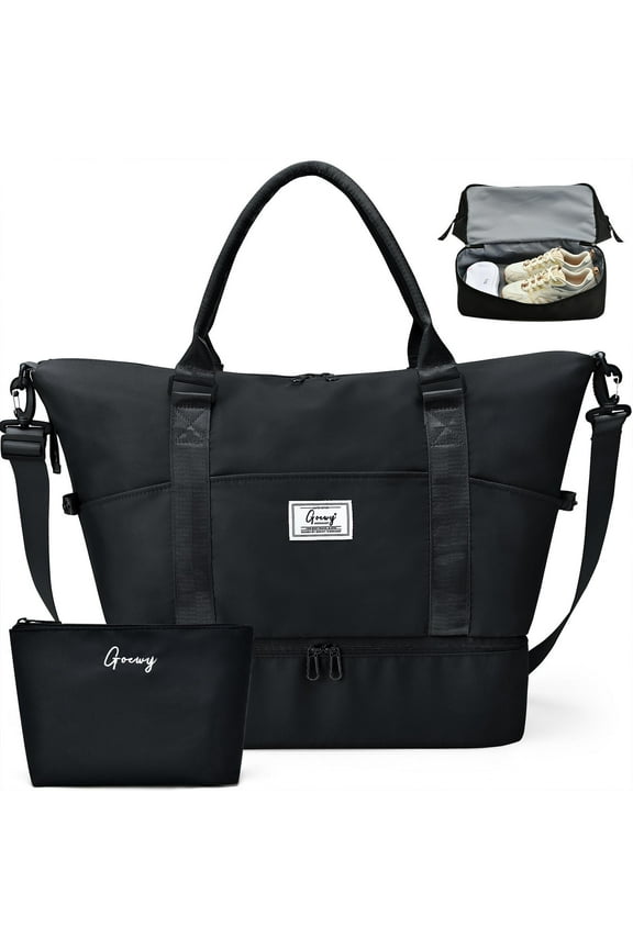 Travel Bag Weekender Bags for Women Overnight Duffel Bag with with Shoes Compartment and Wet Pocket