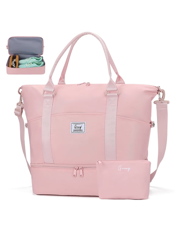 Travel Bag Weekender Bags for Women Overnight Duffel Bag with with Shoes Compartment and Wet Pocket