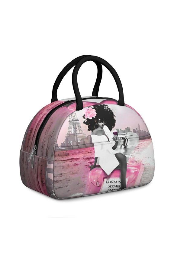 Travel Bag for Women, Fashionable Vintage Paris Backpack for Vacation and Adventure Journey