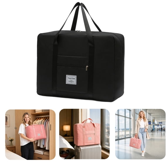 Travel Bag for Women and Men Tote Duffel Bag Carry On Luggage Bag Weekender Overnight Bag Sport Gym Bag