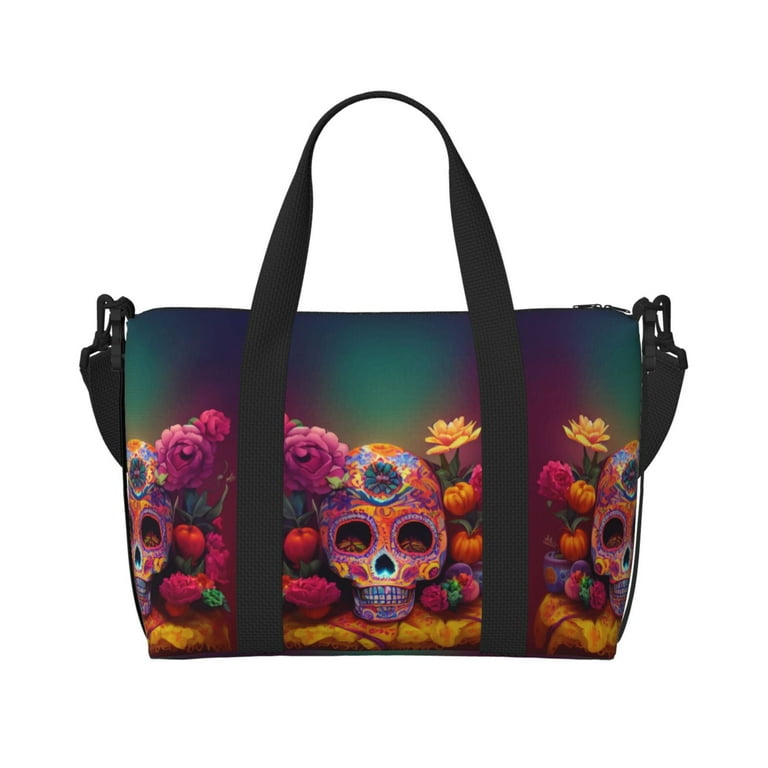 Skull weekender bag hotsell