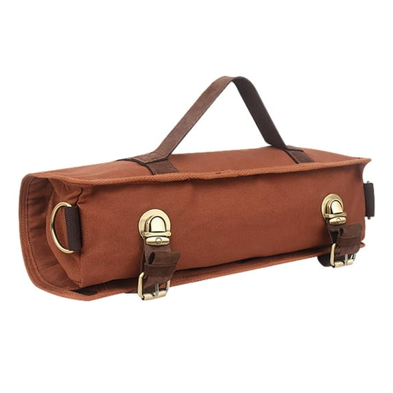 Travel Bartender Kits Bag Professional Durable Portable Canvas Bar Kits Storage Easy Carry and Storage Home Cocktail Making Coffee