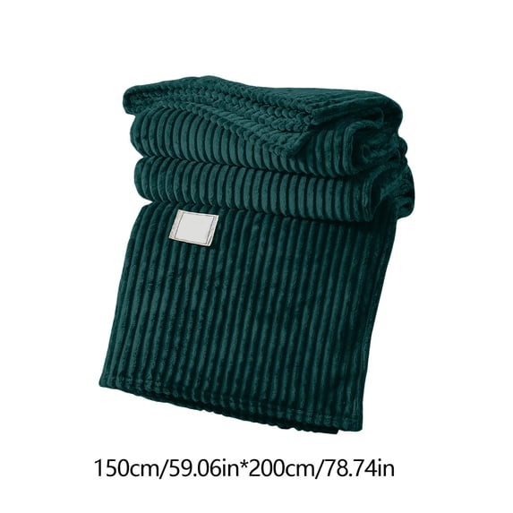 Travel Blanket Qwtwty Fleece Blanket Gift Blanket Fleece Towelling Blanket with Milk Fleece Nap Blanket