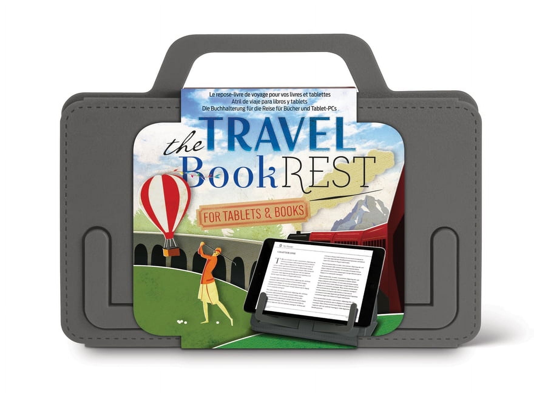 Travel Book Rest Gray (Other) - Walmart.com