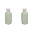 thumbnail image 1 of Travel Bottle with Flip Cap, Plastic Small Travel Shampoo Bottle, Leak Proof Squeeze Bottle, Refillable Travel Container for Creams, Lotion, Foundation, Shampoo, Conditioner, 2 Pcs, 5.04x2.28", 1 of 4