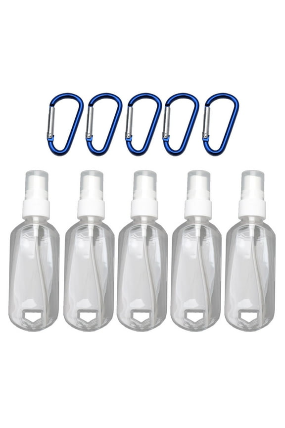 Travel Bottles Keychain Plastic Keychain Bottles,Fine Mist Bottle,Portable Empty Container,Plastic Bottle Keychain