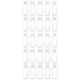 thumbnail image 1 of Plastic Empty Bottles, Clear Travel Containers, Travel Size Bottles with Flip Cap Squeezable Refillable Toiletry, 25 Pack, 2.03 oz/60ml, 3.94x1.38", 1 of 7