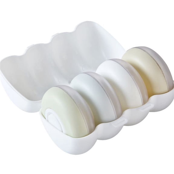Travel Bottles Set 4 in 1 Portable Toiletry Containers, Leakproof Lotion Shampoo Dispenser Pods with Compact Storage Case, Refillable Travel Accessories for Carry On, Gym Vacation Essentials