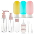 thumbnail image 1 of Travel Bottles for Toiletries, 11Pack Travel Size Toiletry Bottles Set Leak Proof Travel Containers BPA Free Travel Accessories for Cosmetic Shampoo and Lotion Soap, 1 of 6