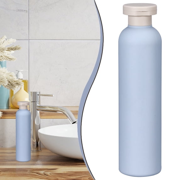 Travel Bottles for Toiletries, 260ml Refillable Squeeze Bottle, Leak‑Proof Travel Vessel, Portable Toiletry Storage Container, Multipurpose Shower Liquid Dispenser, Shampoo Carrying Flask