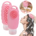 thumbnail image 1 of Travel Bottles for Toiletries,Leak Proof Refillable Squeezable Containers,Multi‑Functional Silicone Toiletry Bottle with Massage Nubs,Silicone Travel Lotion Dispenser,Liquid Silicone Squeeze Holder, 1 of 4