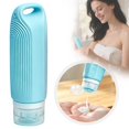 thumbnail image 1 of Travel Bottles for Toiletries,Leak Proof Refillable Squeezable Containers,Silicone Travel Lotion Dispenser,Liquid Silicone Squeezable Travel Storage Holder,Slim Lightweight Bottle for Toiletry, 1 of 4