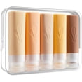 thumbnail image 1 of Travel Bottles for Toiletries, TSA Approved 3oz Travel Size Toiletries,  Leak Proof Squeezable  Tubes Travel Essentials for Shampoo Conditioner Lotion Soap, 1 of 6