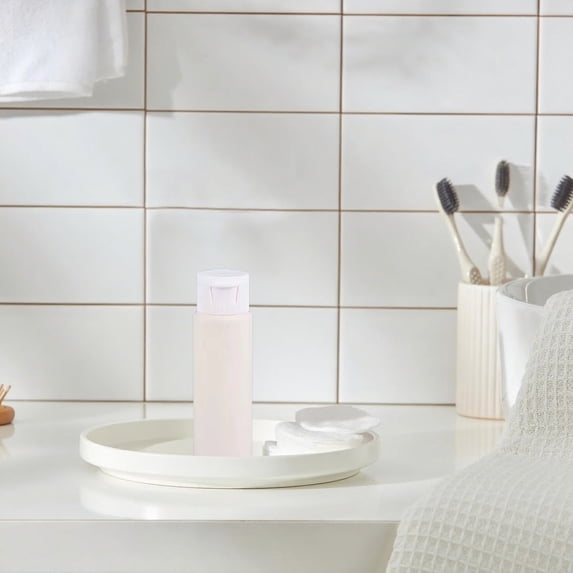 Travel Bottles for Toiletry Bag - Leak-proof Flip Caps, Tsa-compliant 50ml, Reusable Squeeze Containers for Shampoo Lotion Cosmetics