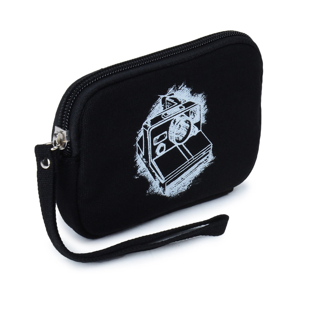 Travel Cable Organizer Pouch – Waterproof Electronics Accessories Case for Chargers, Cords, USB, SD Cards – Compact Portable Storage Bag (1 Pack, Black)