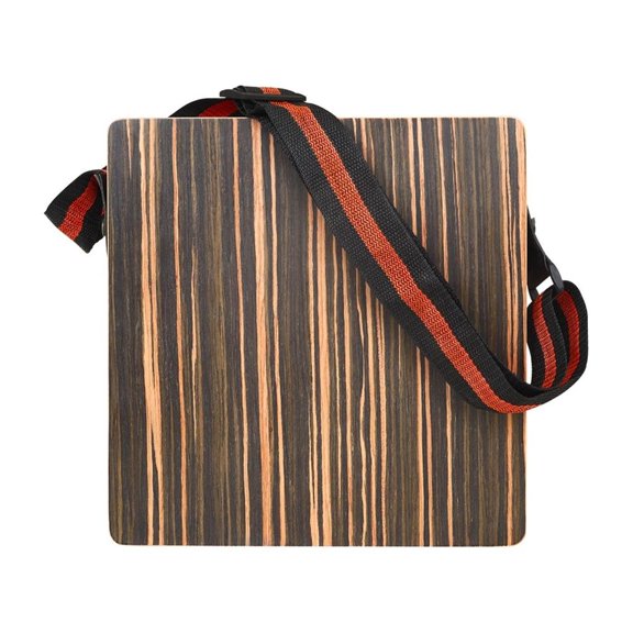 Travel Cajon Box Drum with Adjustable Belt Hand Drum Percussions Easy to Carry
