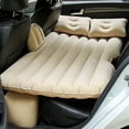 thumbnail image 1 of Travel Car Air Mattress with Independent Air Chambers, Durable Flocked Surface for Portable Camping and Multi-function Outdoor Essential, Supports up to 150kg for 2 Adults, 1 of 8