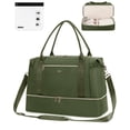 thumbnail image 1 of Travel Carry on Bag for Spirit Airlines Personal Item Bag 18x14x8 Underseat with Shoe Compartment, Tsa Approved Toiletry Bag with Wet Pocket,Gym Business Weekender Bag(Green), 1 of 12