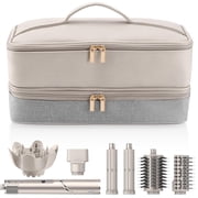 Travel Carrying Case for Shark Hair Dryer Flexstyle FlexFusion Airwrap Brush Double-Layer Hair Accessories Tools Storage Bag for Revlon Hairdryer Styler Organiz