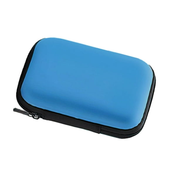 Travel Carrying Case Storage Box with Pocket for R36S Handheld Gaming Console Storage Bag Shockproof Case