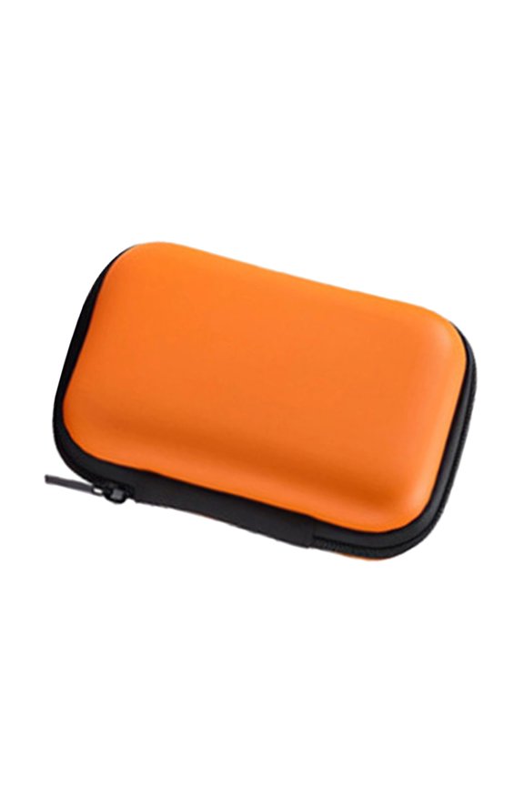 Travel Carrying Case Storage Box with Pocket for R36S Handheld Gaming Console Storage Bag Shockproof Case