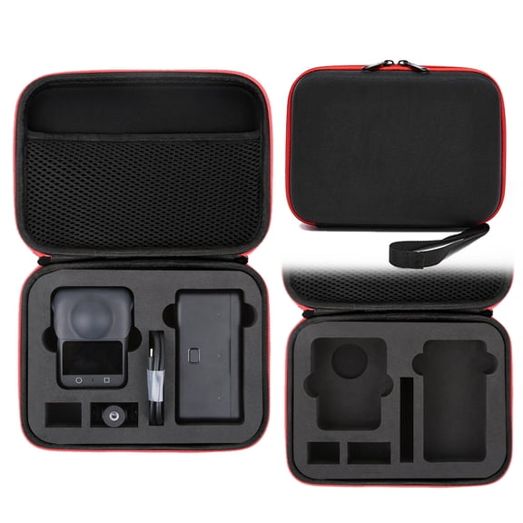 Travel Carrying Storage Bag for DJI Osmo 360,Nylon + EVA Camera Organizer Case with Shock-Absorbing Lining,Anti-Pressure & Anti-Shock Camera Accessories Holder