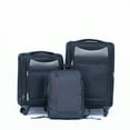 thumbnail image 1 of Travel Case 2PCS Suitcase Set + Oxford Cloth Backpack Oxford Trolley Case without Password Lock Universal wheel, 1 of 6