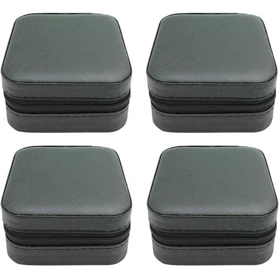 Travel Case Small Travel Jewelry Organizer Portable Jewelry Box Travel Mini Storage Organizer Portable Display Storage Box For Rings Earrings Necklaces