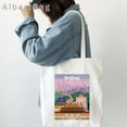 Travel City Istanbul Jerusalem Turkey Athens Bali Bangkok Canvas Tote