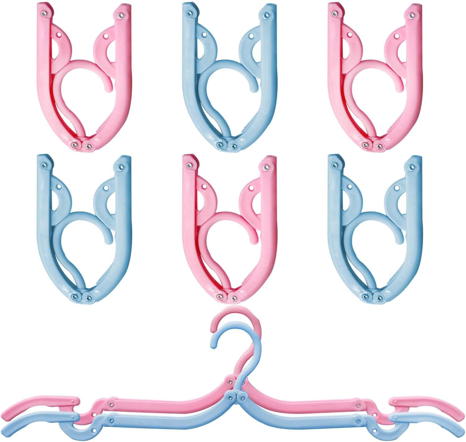 Travel Clothes Hanger Portable Folding Clothes Hanger for Home and