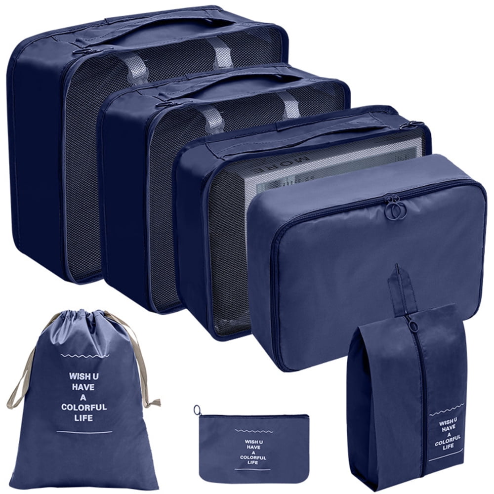Travel Clothes Underwear Bag Portable Moisture-Proof Bag for Makeup Storage  Supplies - Light Blue