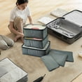 thumbnail image 1 of Travel Clothing Storage Bag Set Large Capacity Packing Organizer Travel Accessories Portable Storage Trunks, 1 of 8
