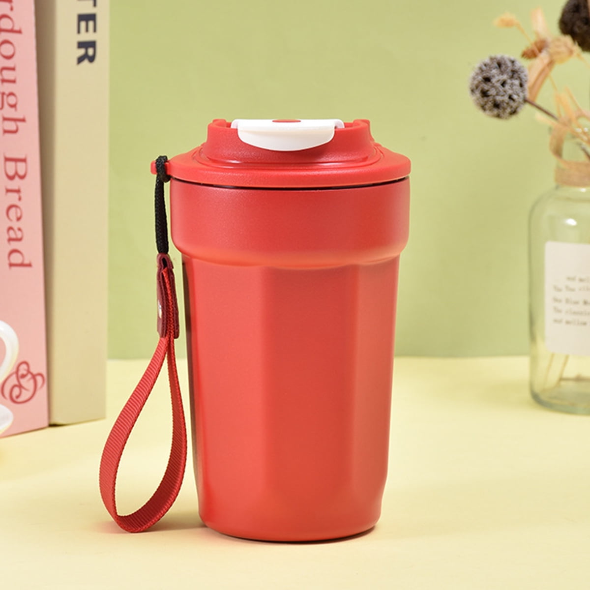 Travel Coffee Mug Spill Proof Leakproof 15 oz Insulated Coffee Mug with